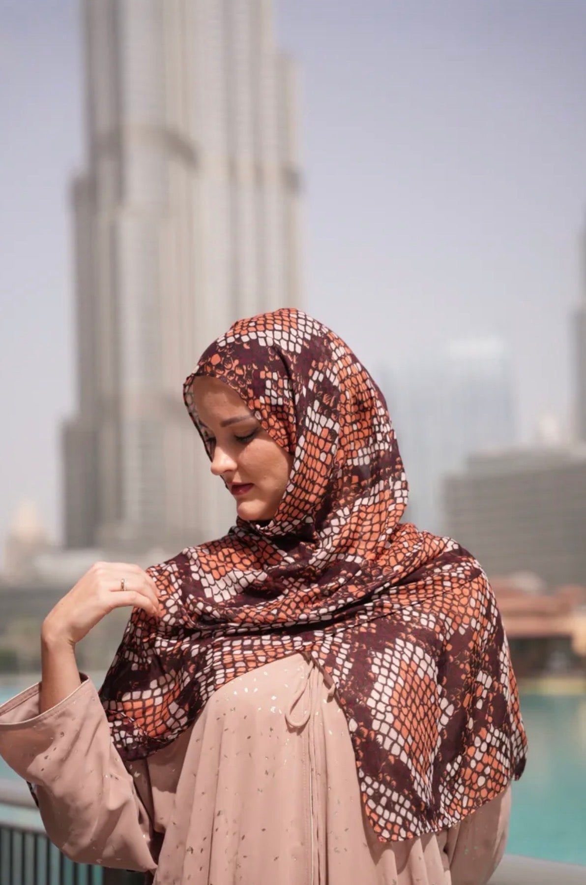 Printed Modal-Desert Skin