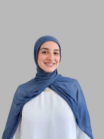 Crinkle Modal- Ocean Blue