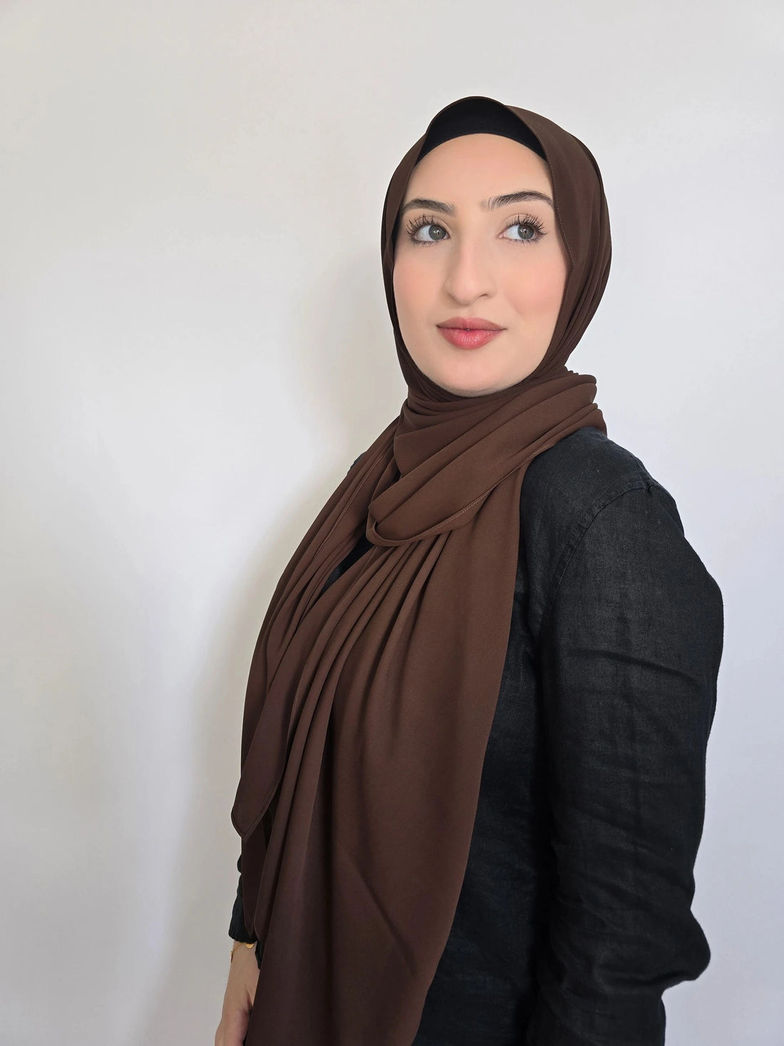 Premium Luxury Chiffon- Brown