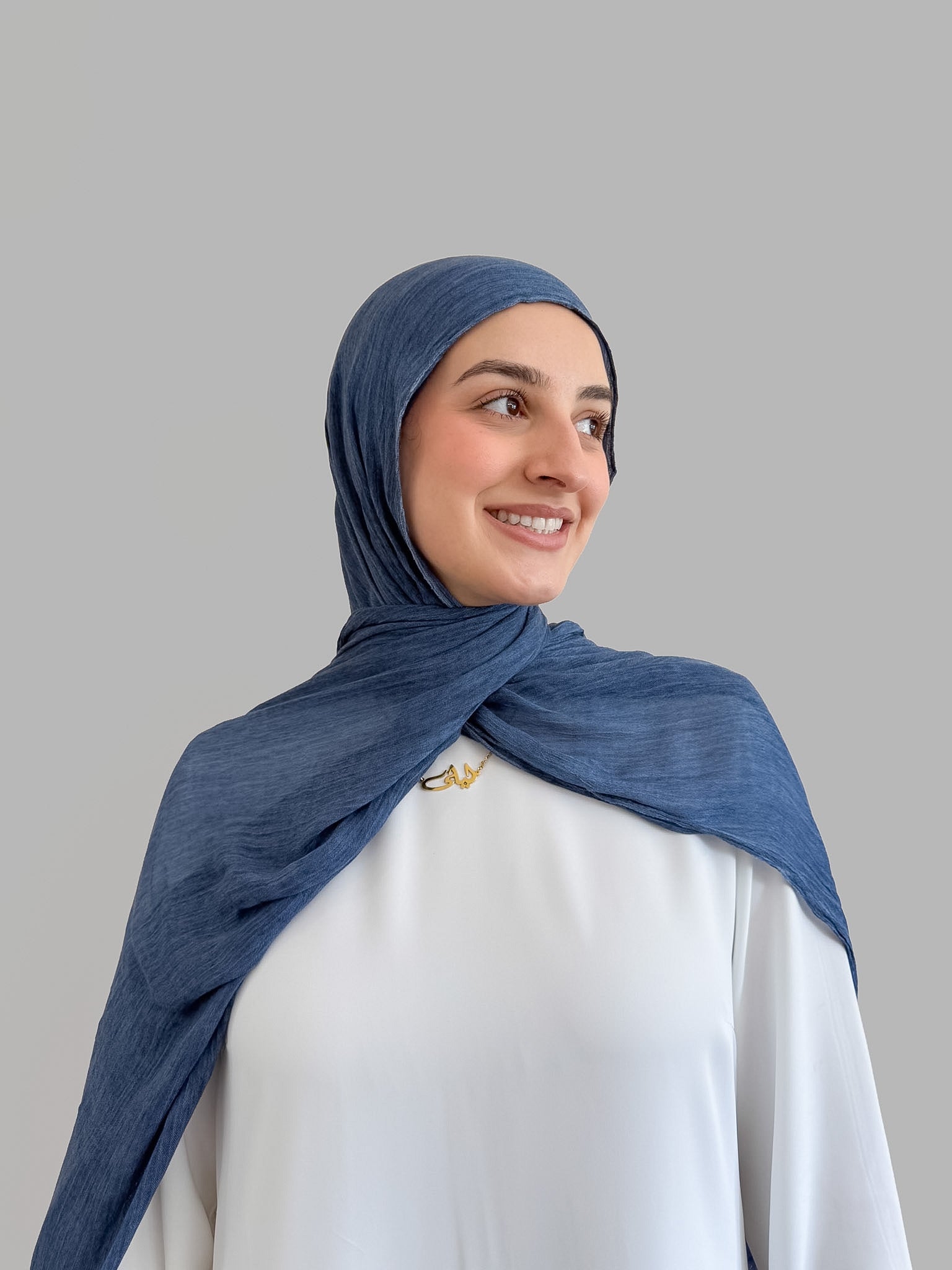 Crinkle Modal- Ocean Blue