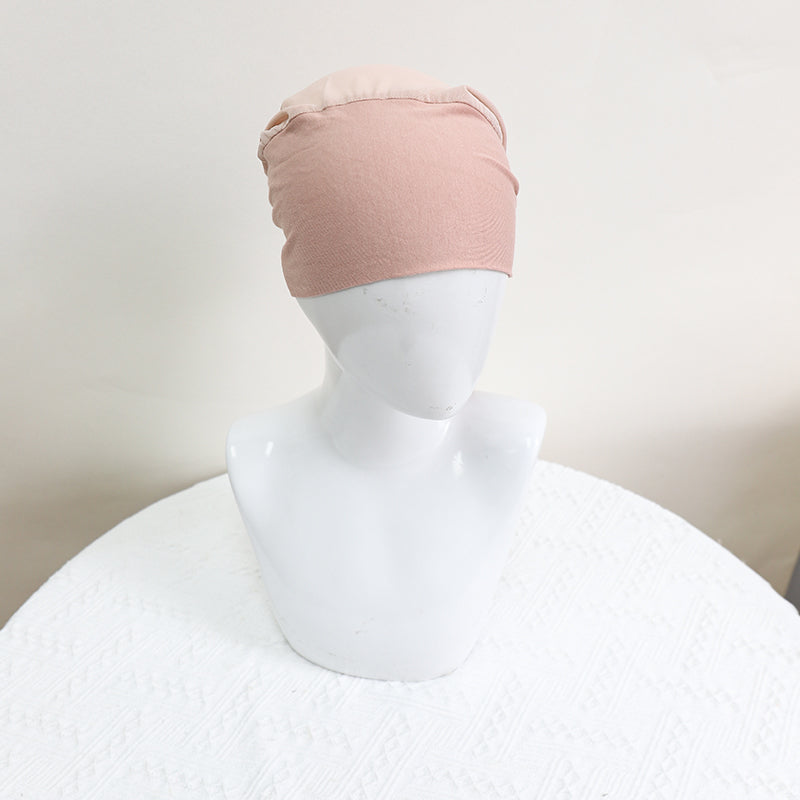 Mesh Tie Back Undercap- Pink