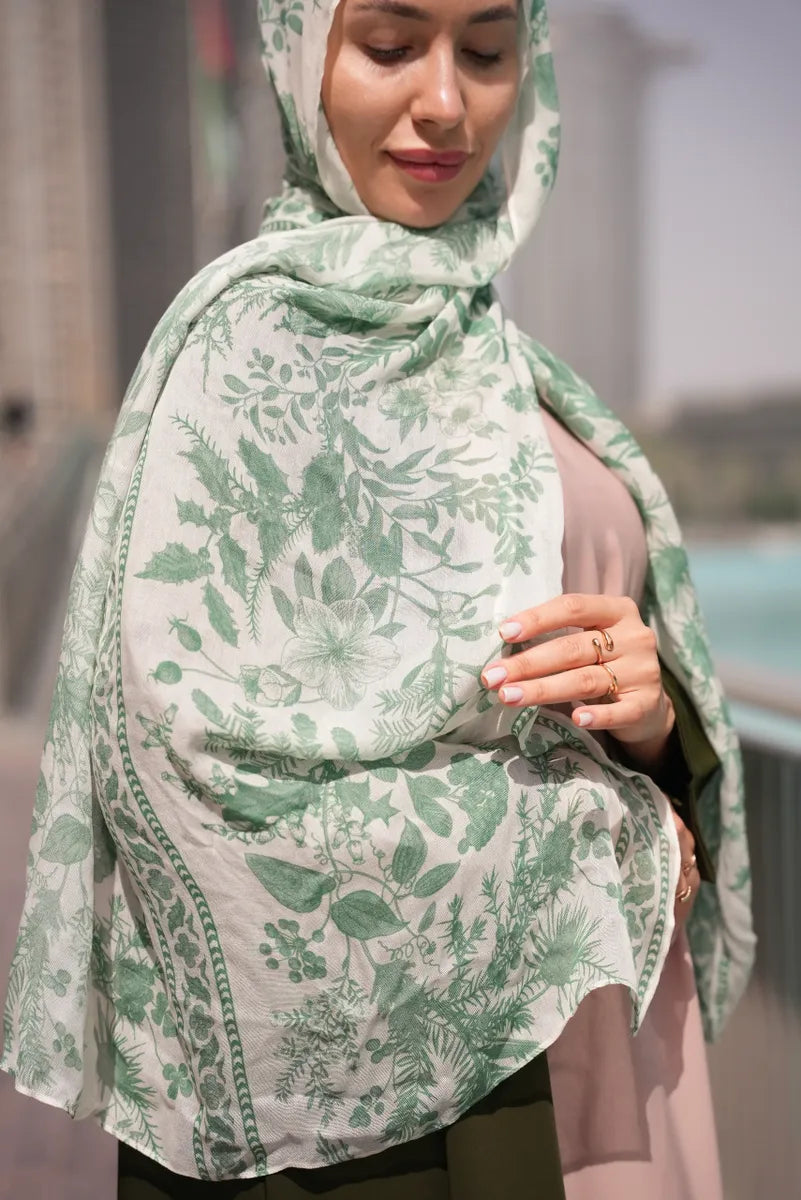 Printed Modal-Sage Botanica