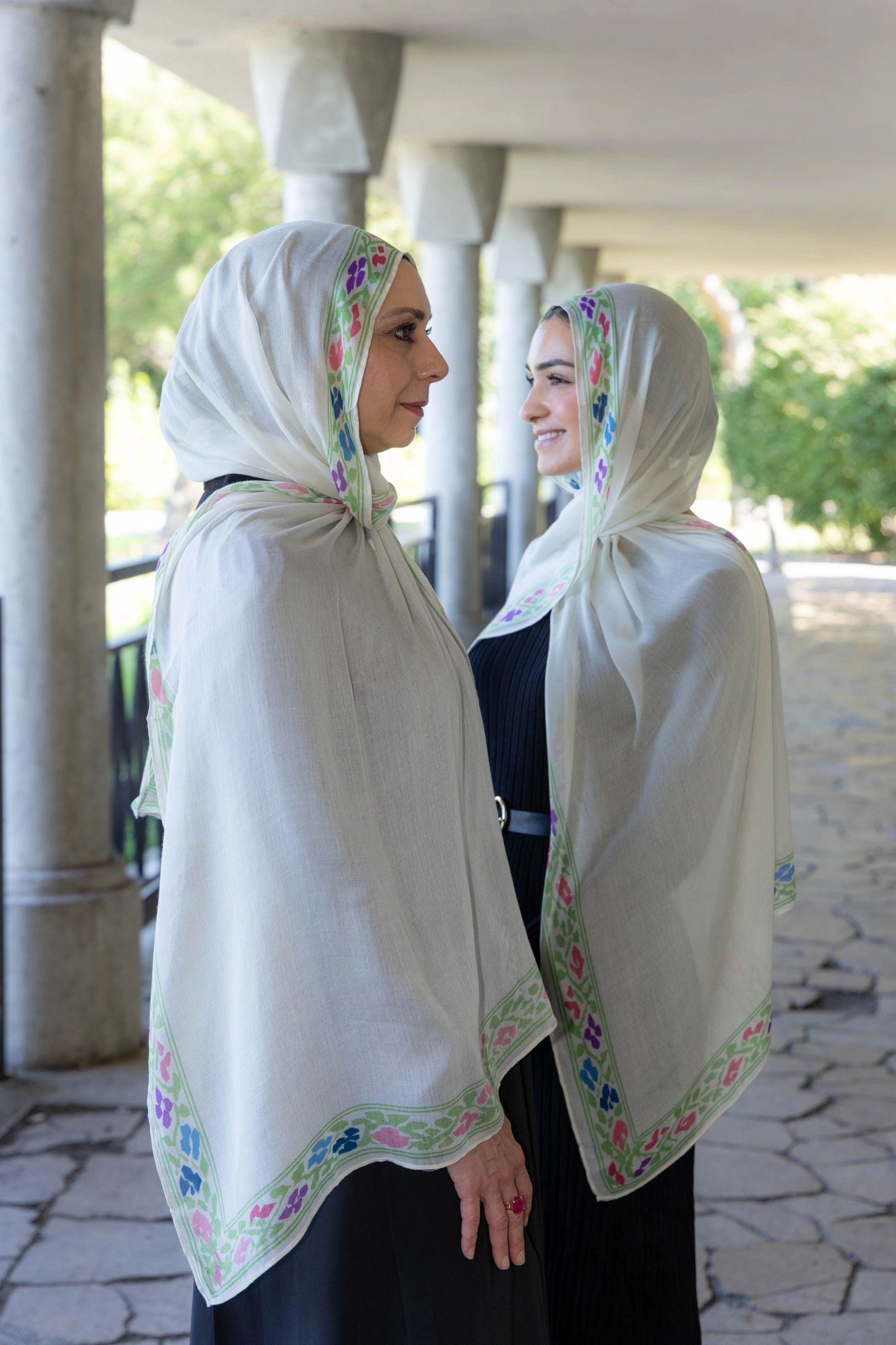 Printed Modal- Noor Trim