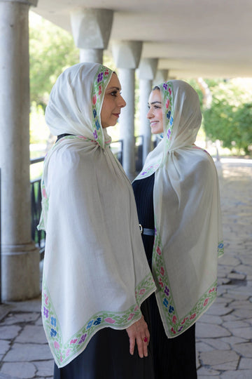 Printed Modal- Noor Trim