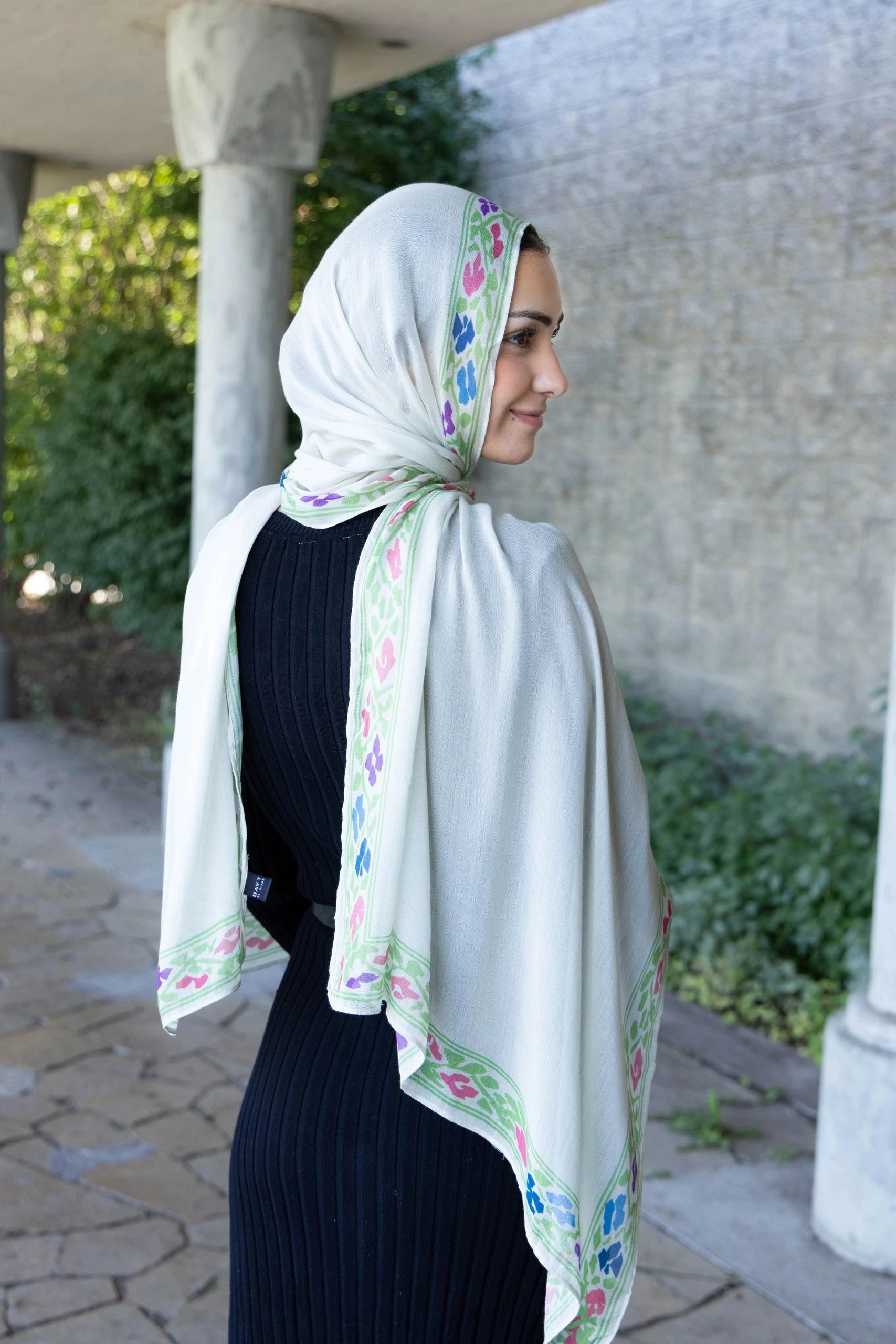 Printed Modal- Noor Trim