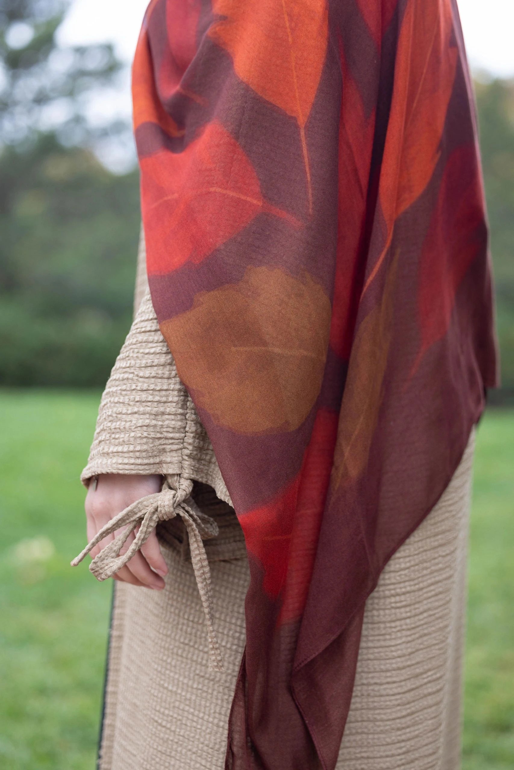 Printed Modal- Autumn Garden