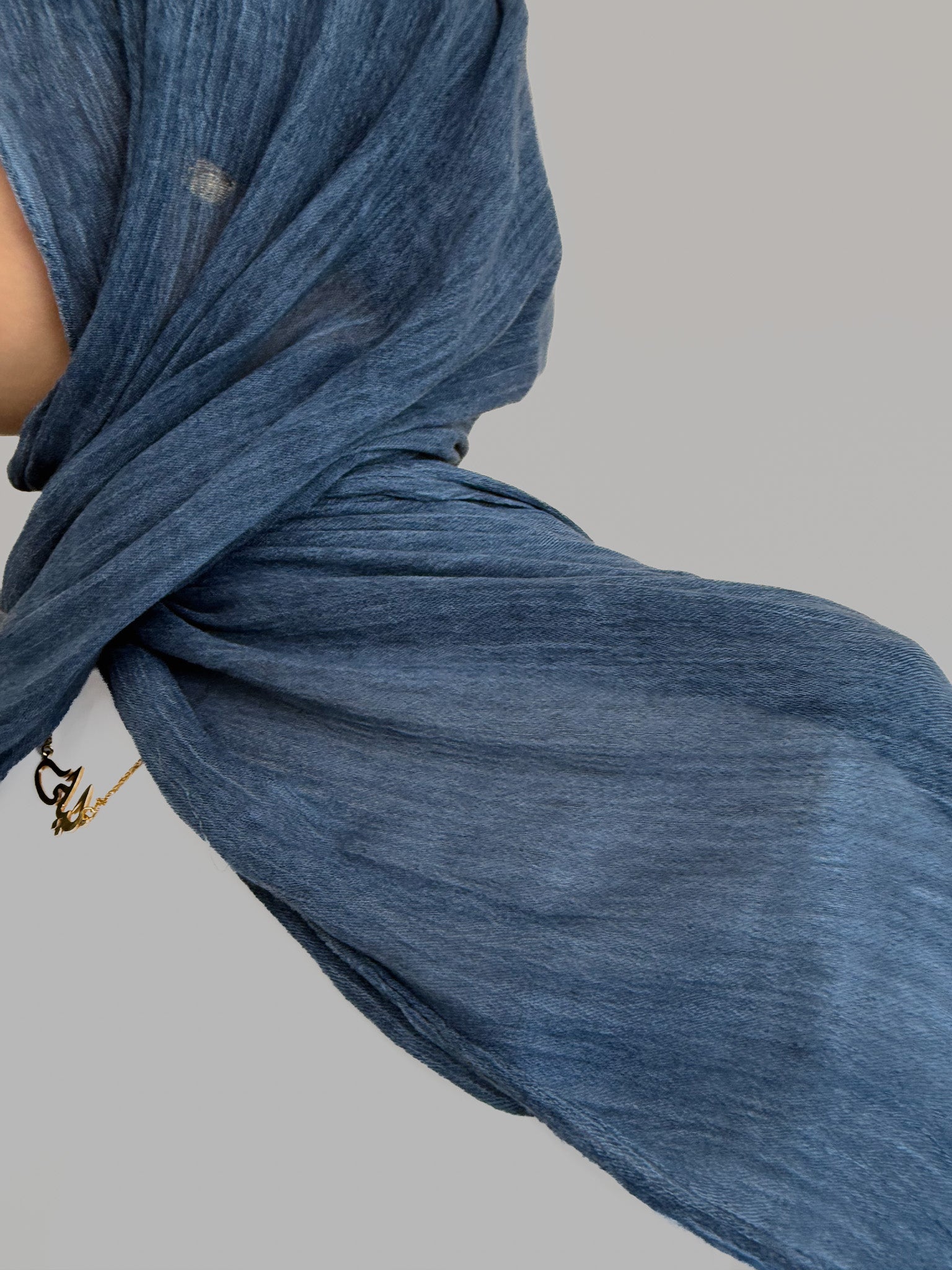 Crinkle Modal- Ocean Blue
