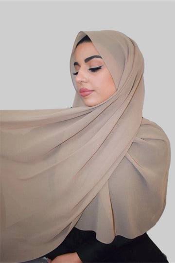 Essential Chiffon -Chestnut