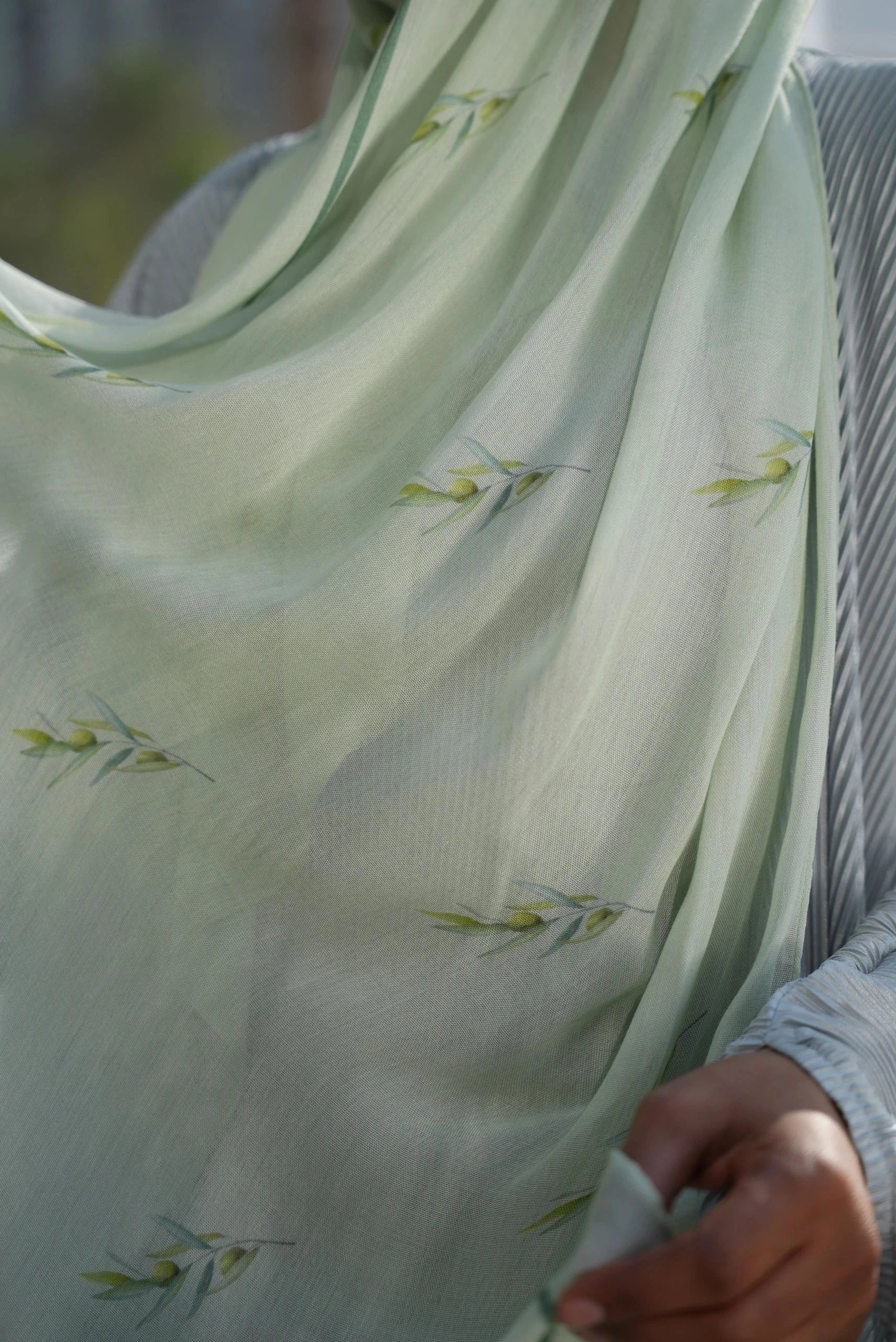 Printed Modal- Zaytoona Sage