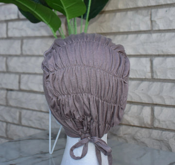 Tie-Back Under Cap- Mocha