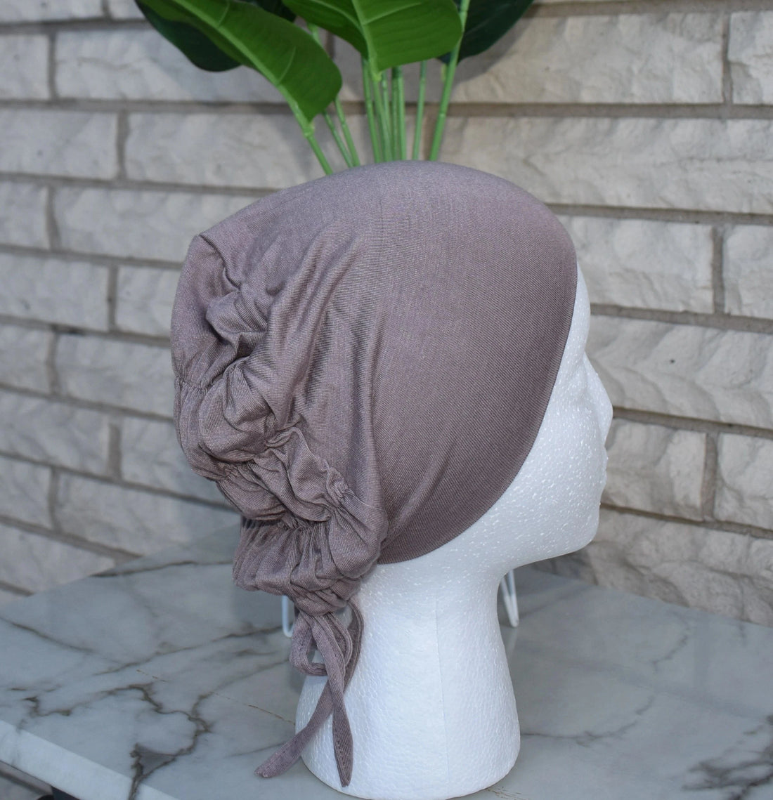 Tie-Back Under Cap- Mocha