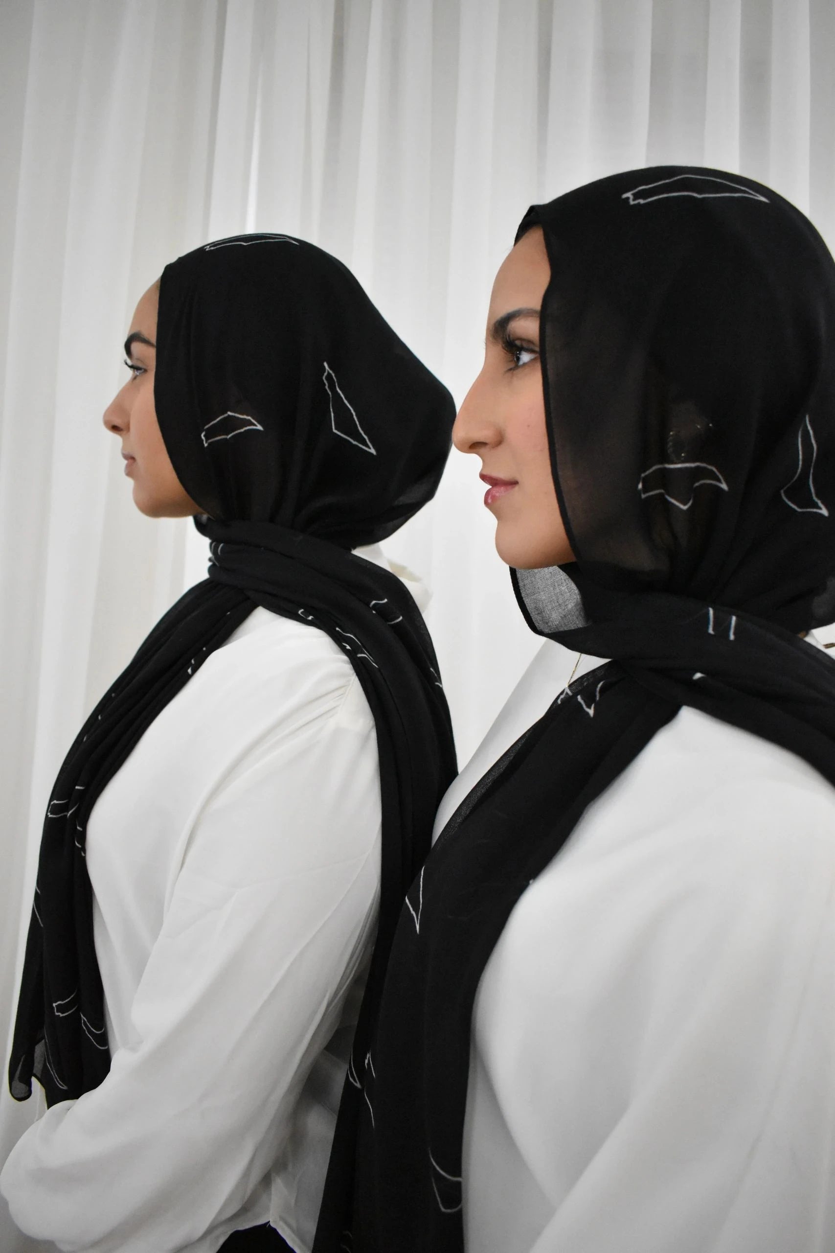 Printed Modal- Homeland Black