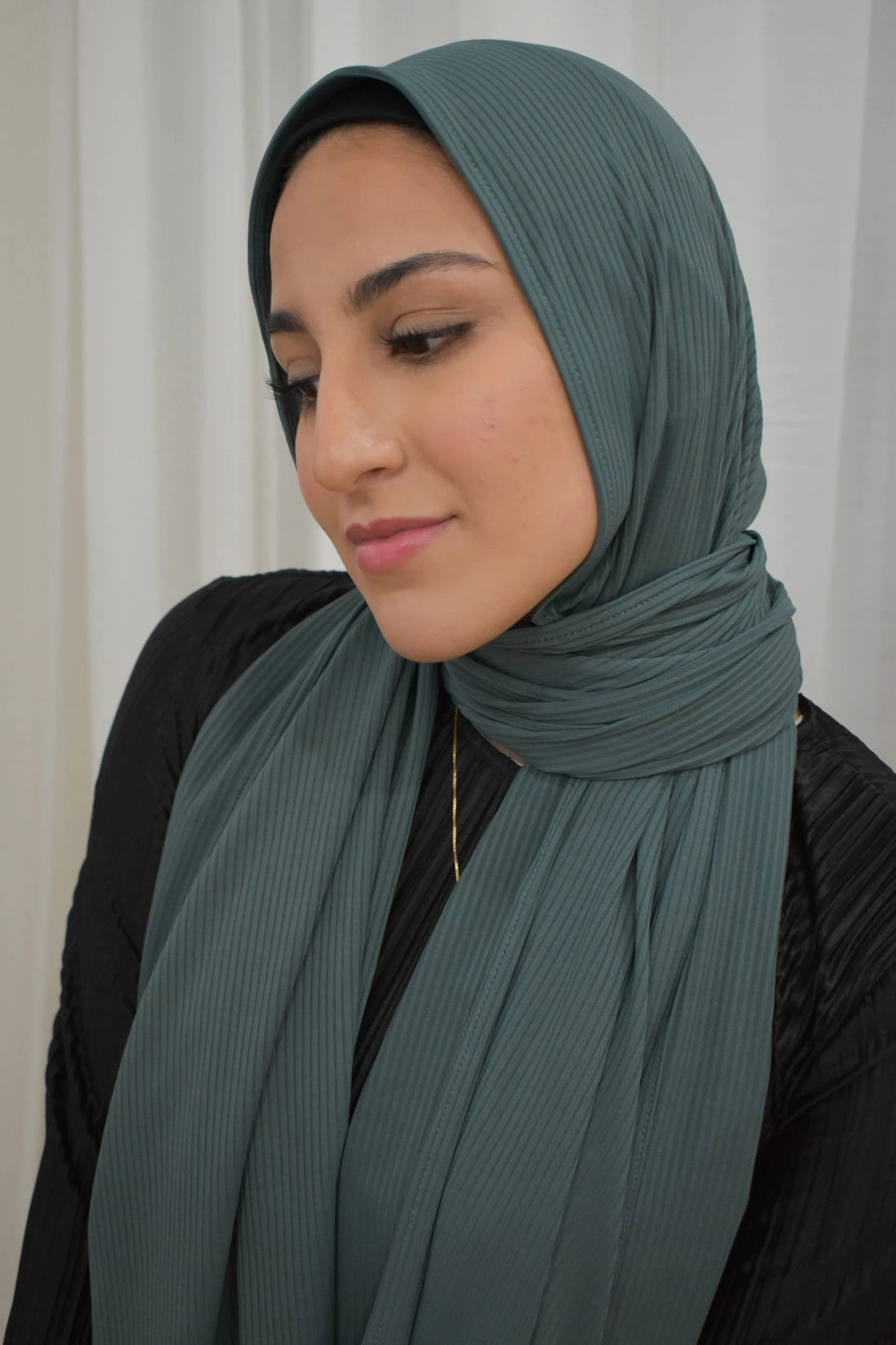 Ribbed Jersey- Teal