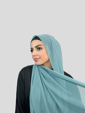 Essential Chiffon -Dusty Green