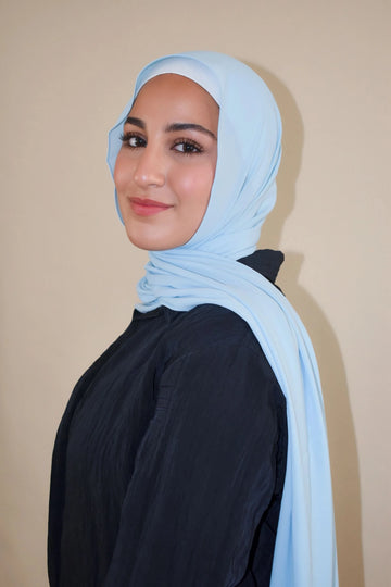 Premium Luxury Chiffon- Sky Blue