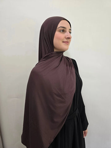 Bamboo Jersey- Chocolate