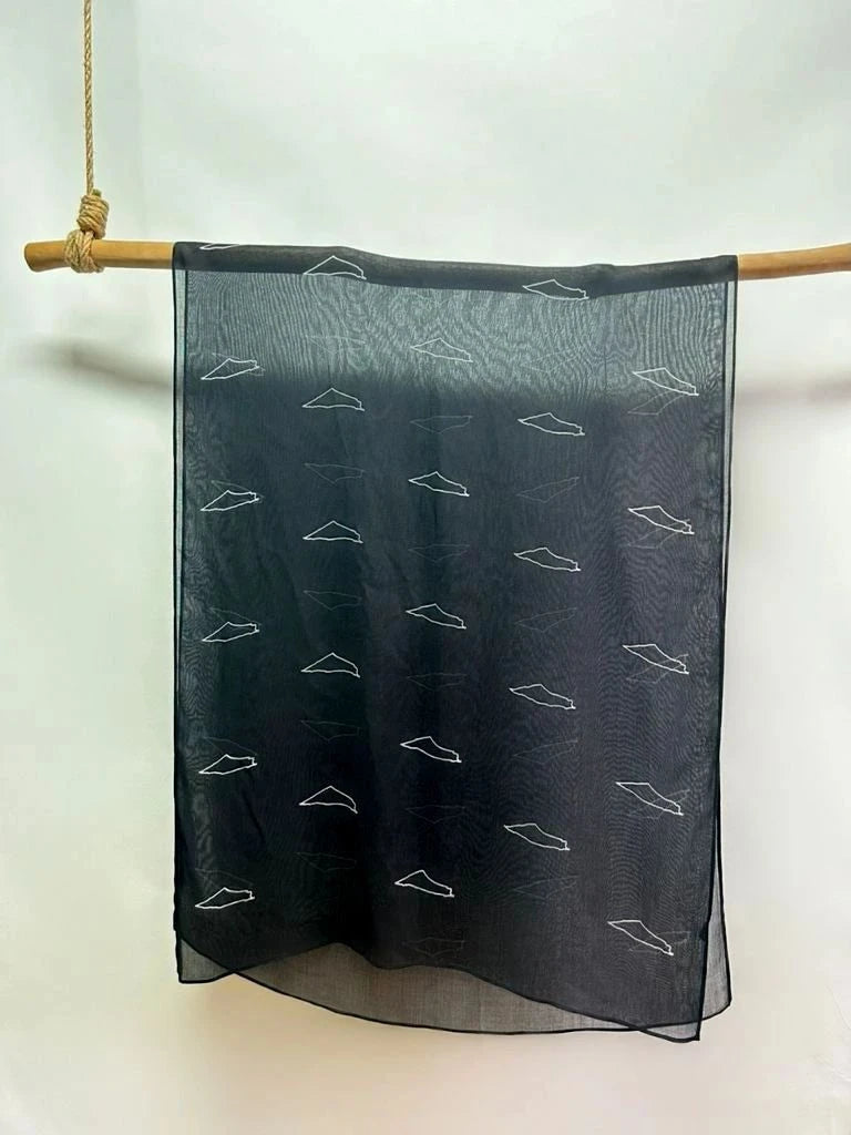 Printed Modal- Homeland Black
