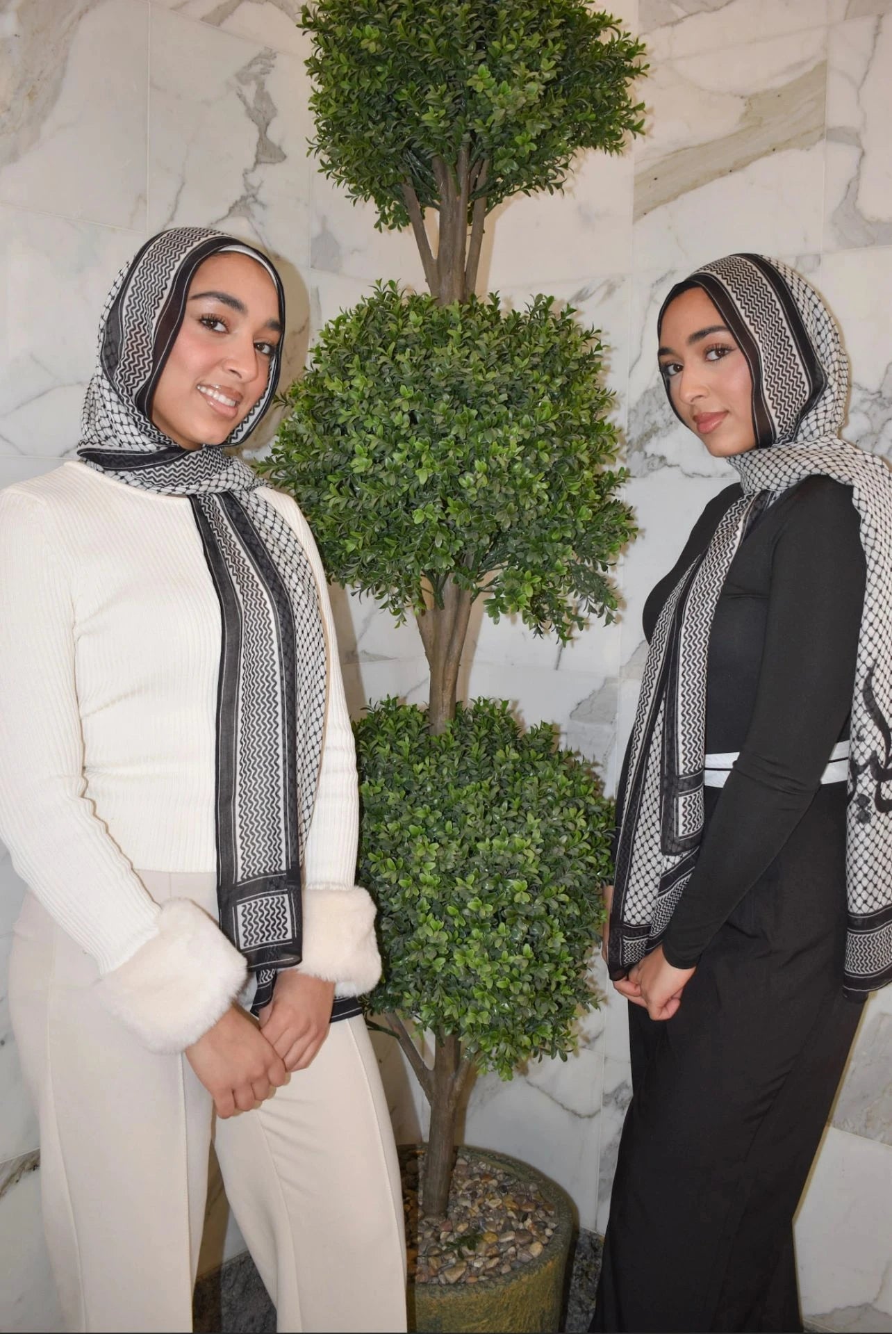 Printed Modal- Classic Kufiyyah
