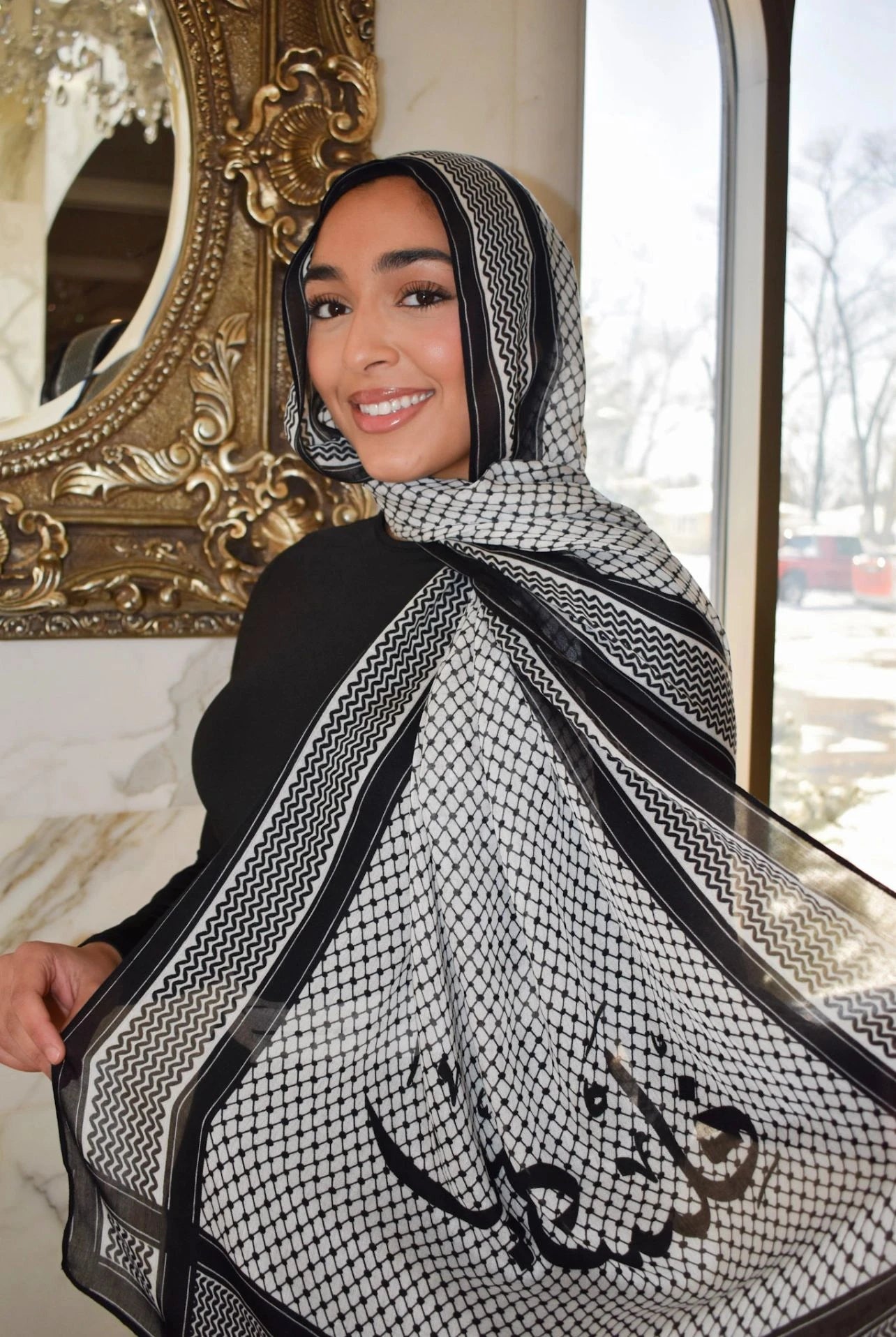 Printed Modal- Classic Kufiyyah
