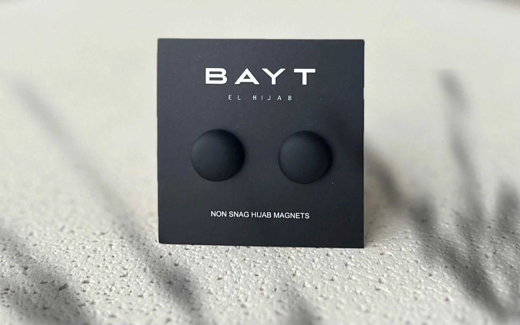 Non Snag Magnets- Matte Black