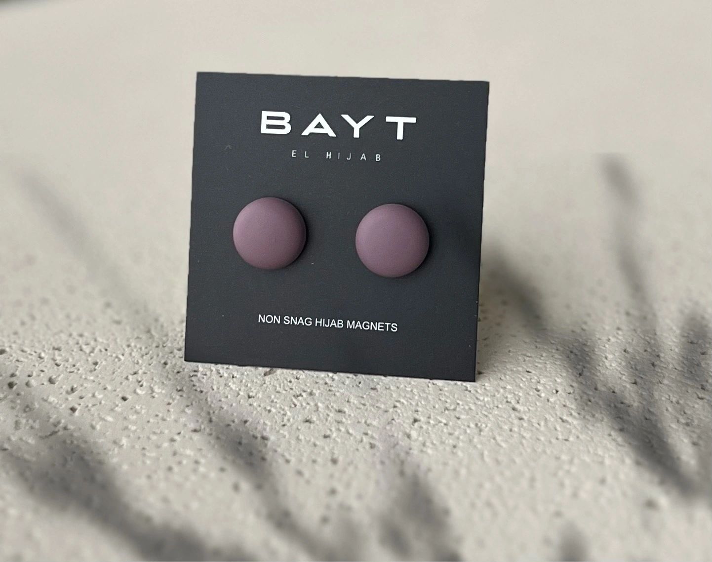 Non Snag Magnets- Matte Mauve
