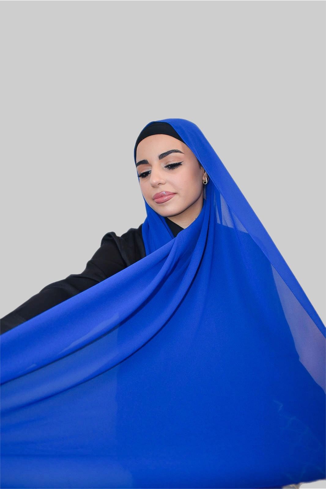 Essential Chiffon -Royal Blue