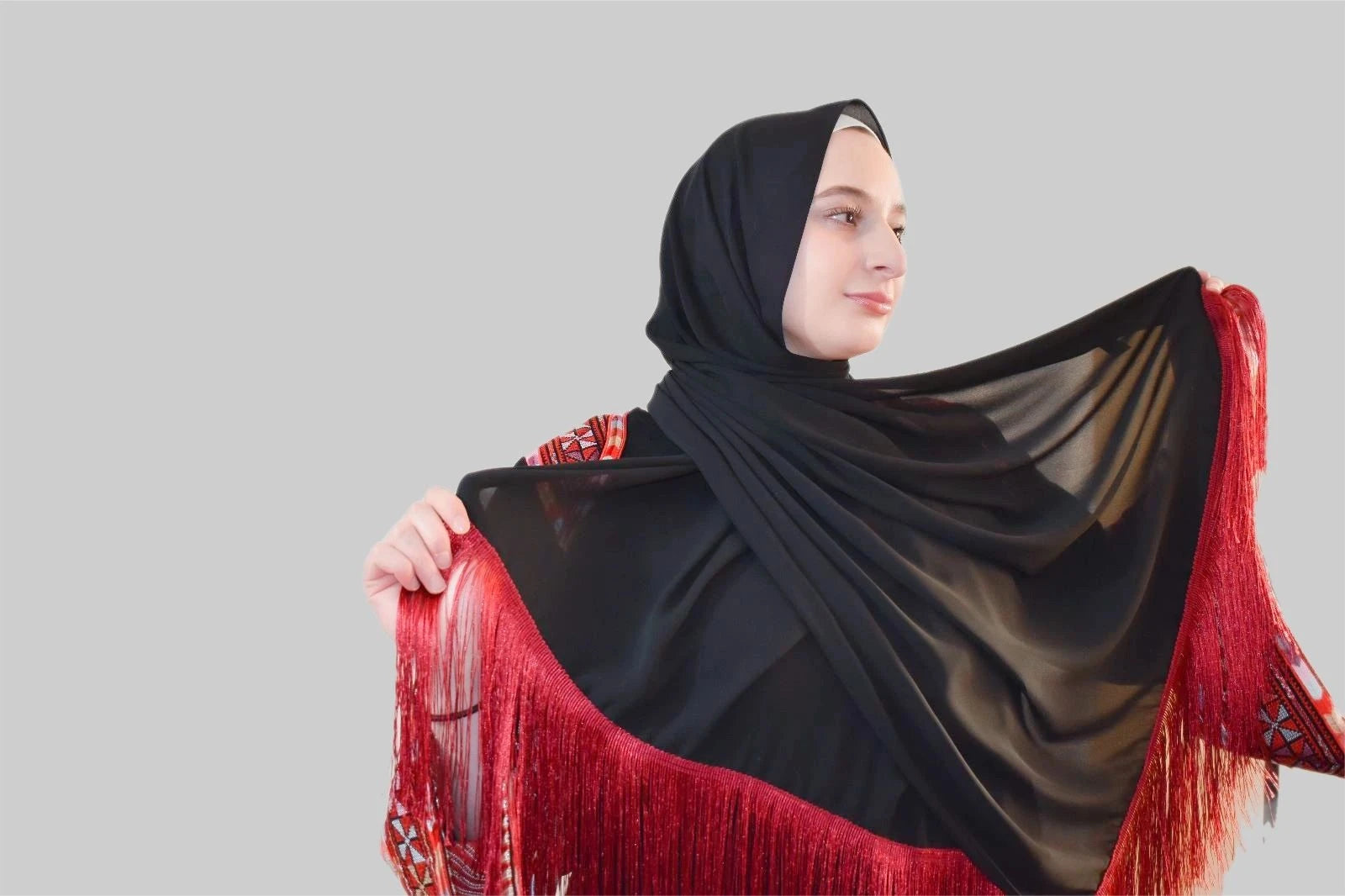 Traditional- Black Red