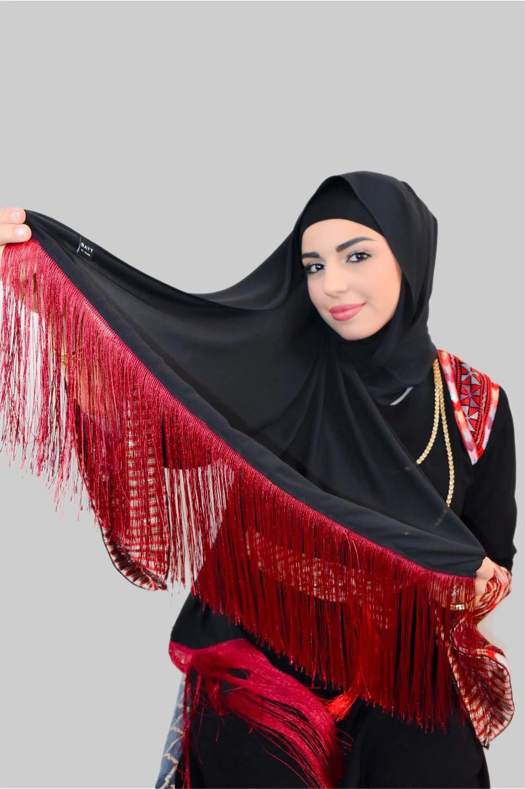 Traditional- Black Red
