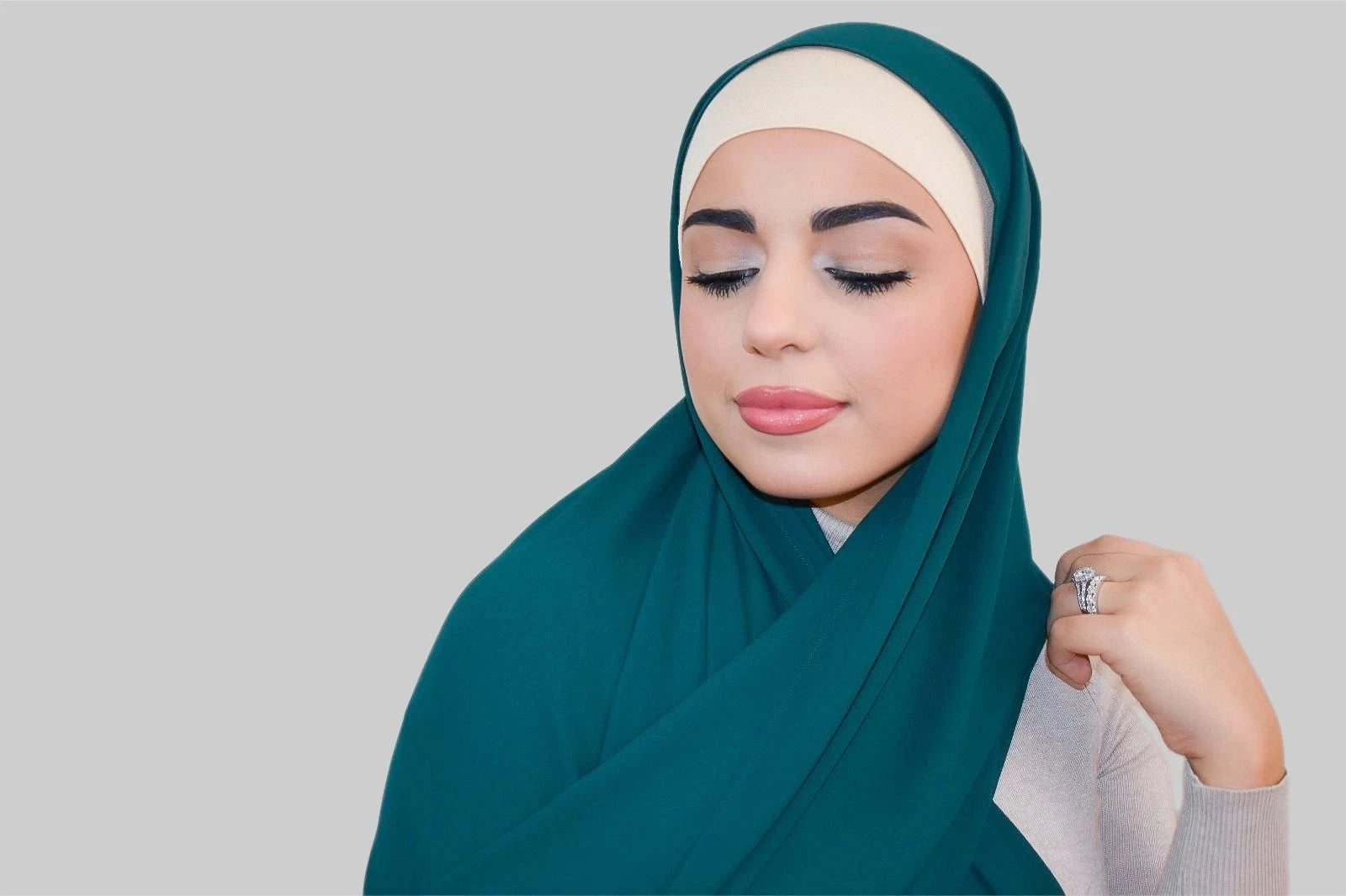 Premium Luxury Chiffon- Emerald