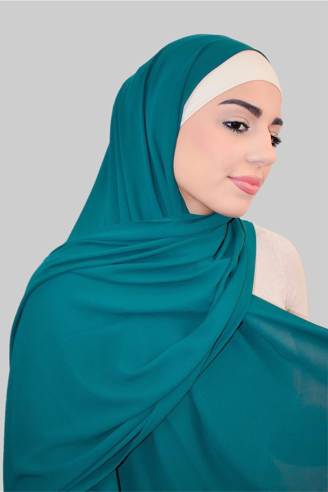 Premium Luxury Chiffon- Emerald