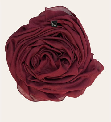 Bamboo Modal- Maroon