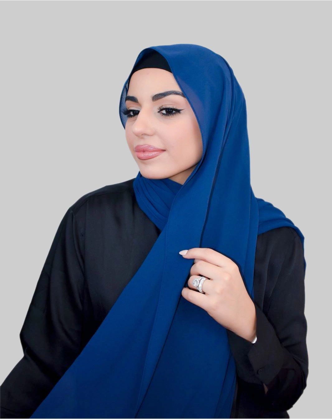 Essential Chiffon -Navy