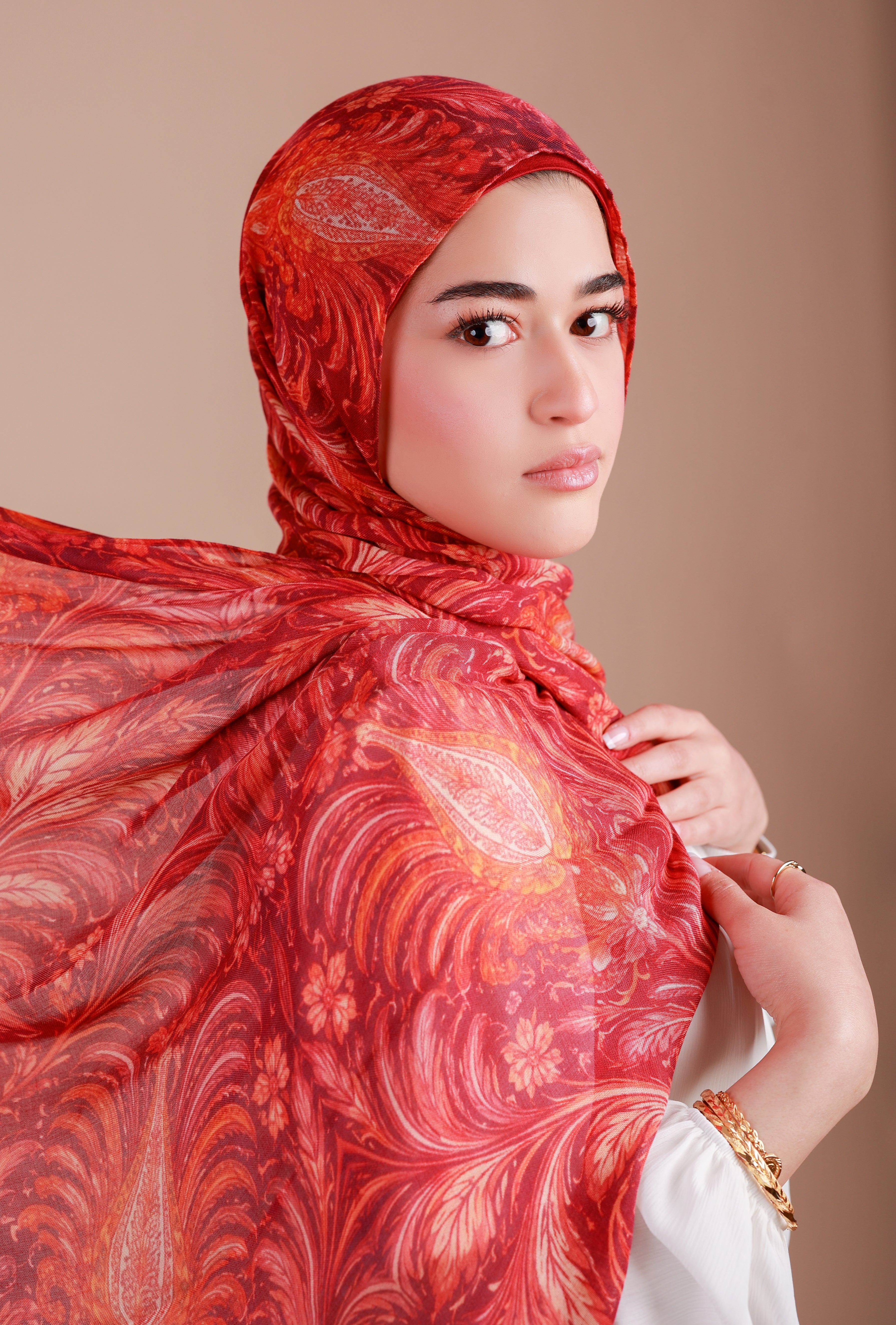 Printed Modal- Persian Sunset