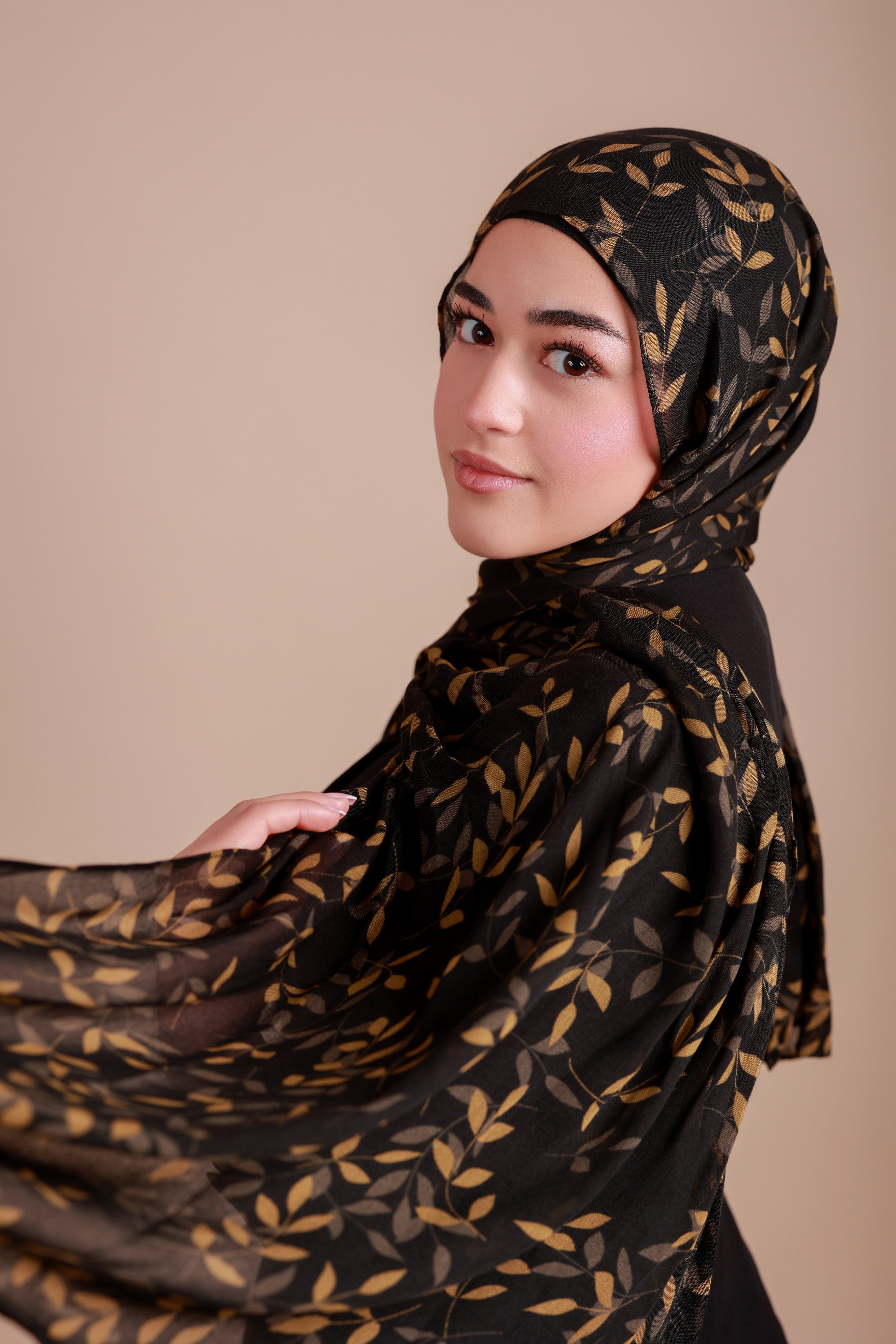 Printed Modal- Golden vine