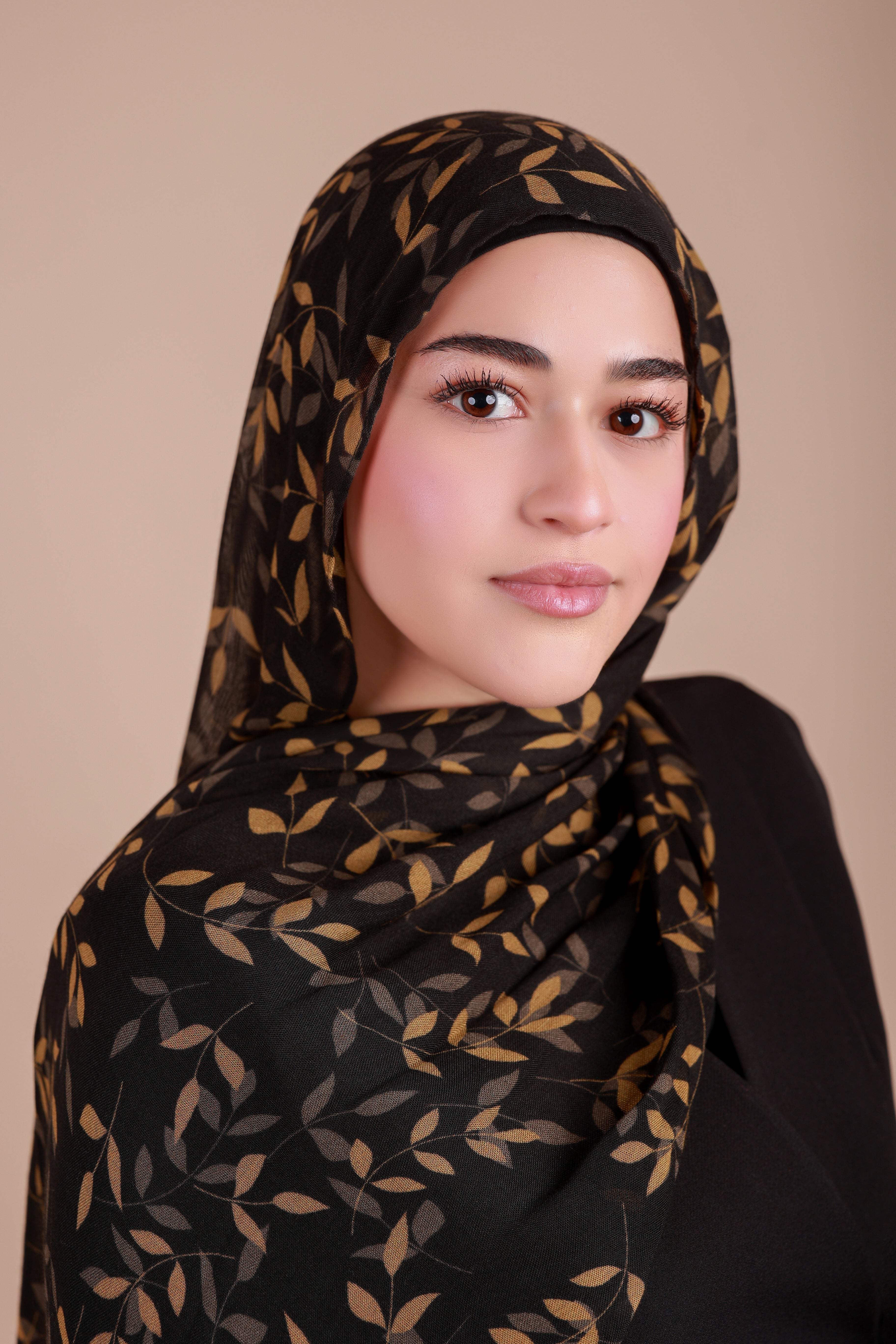 Printed Modal- Golden vine