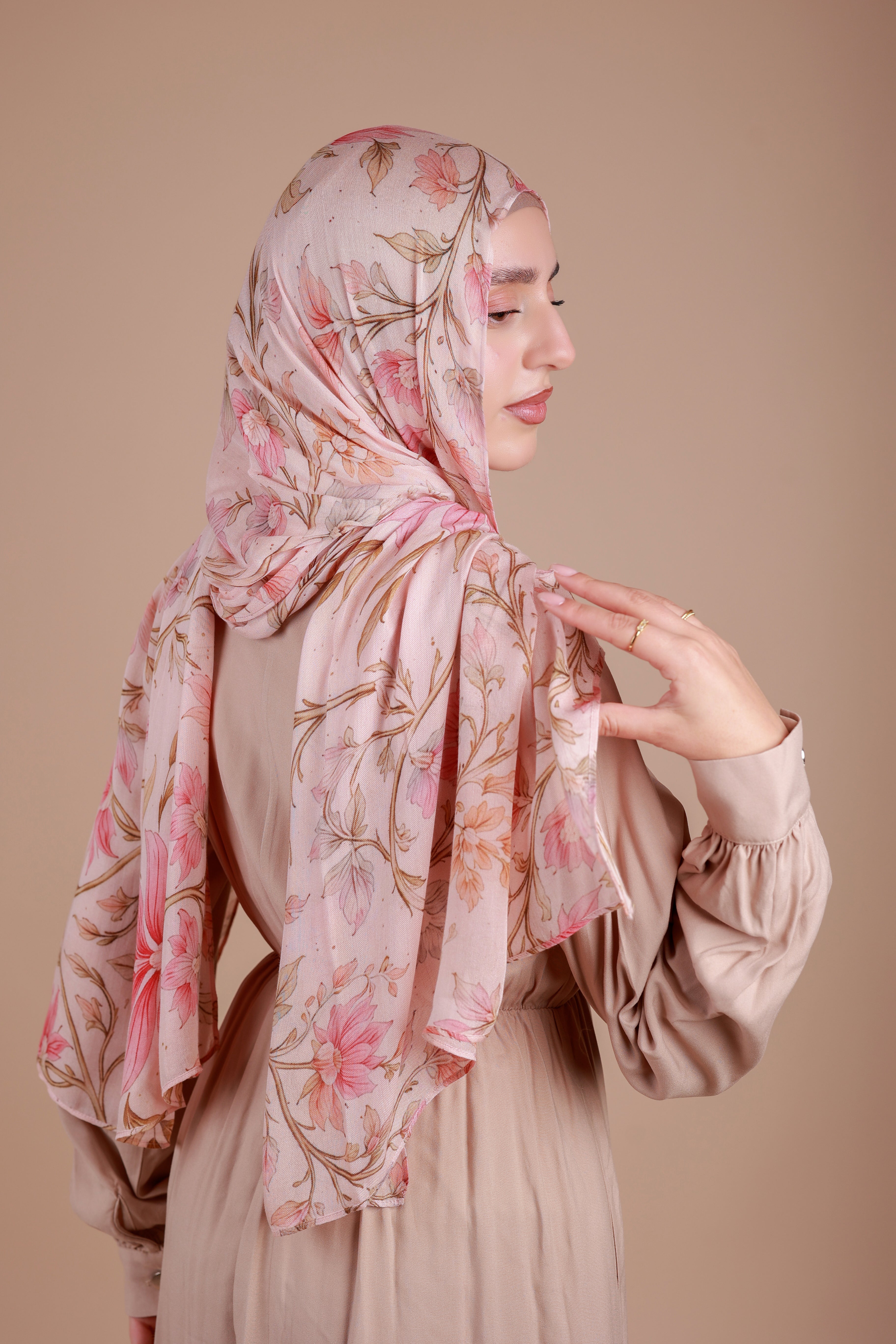 Printed Modal- Vintage blossom