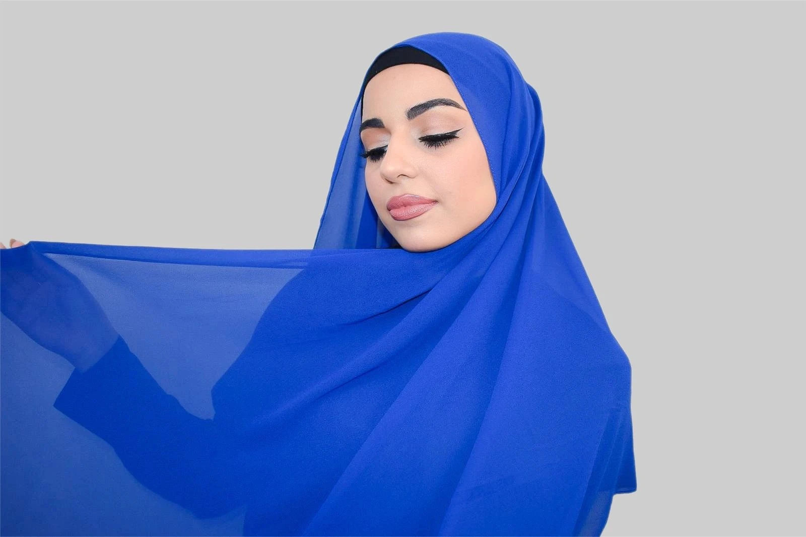 Essential Chiffon -Royal Blue